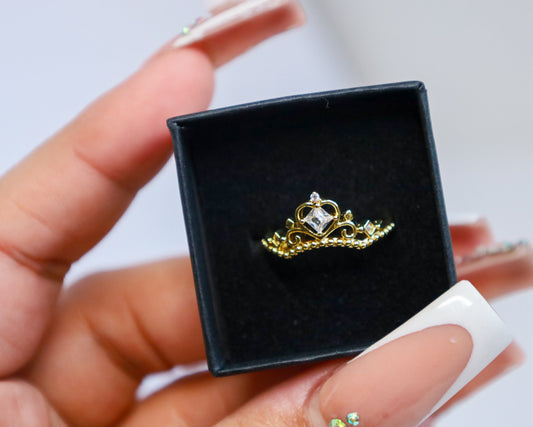Marielle tiara ring (adjustable)