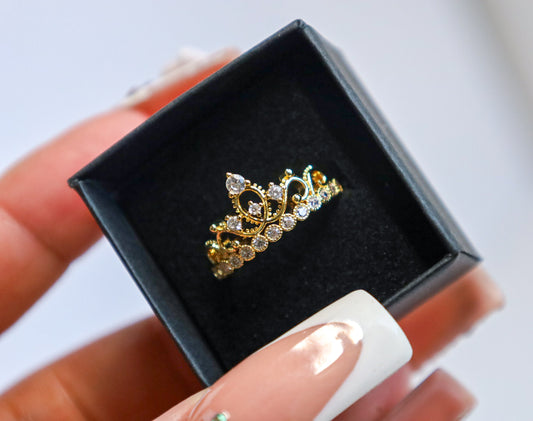 Daphne crown ring (adjustable)