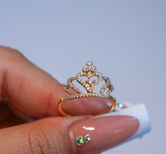 Juliette tiara ring (adjustable)